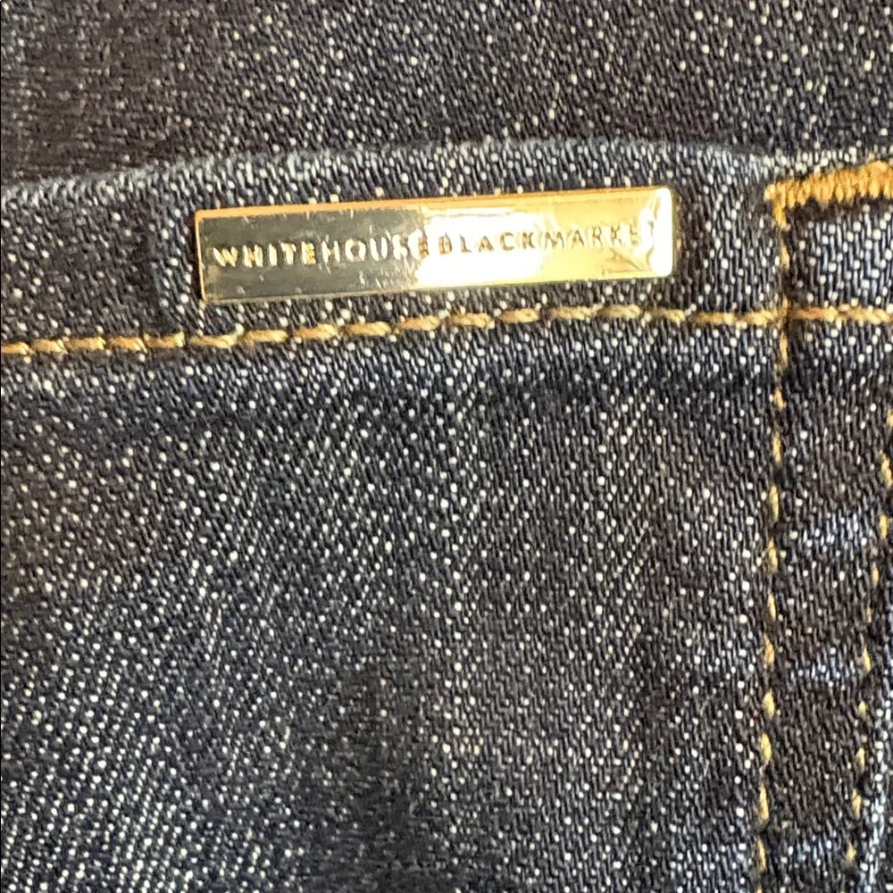 White House Black Market Dark Blue women Jeans - Picture 5 of 6